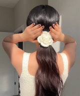 arnew hair claws Bloom knit hair claw