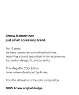 arnew hair clips Mega Hold Safety Pin