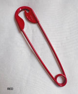 arnew hair clips red Mega Hold Safety Pin