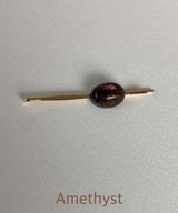 arnew Hair Accessories Amethyst Naomi Gemstone Fine Pin