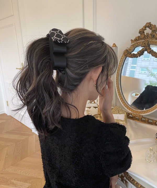 arnew Hair Accessories Monic Ribbon Banana Pin