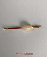 arnew Hair Accessories Moonstone Naomi Gemstone Fine Pin