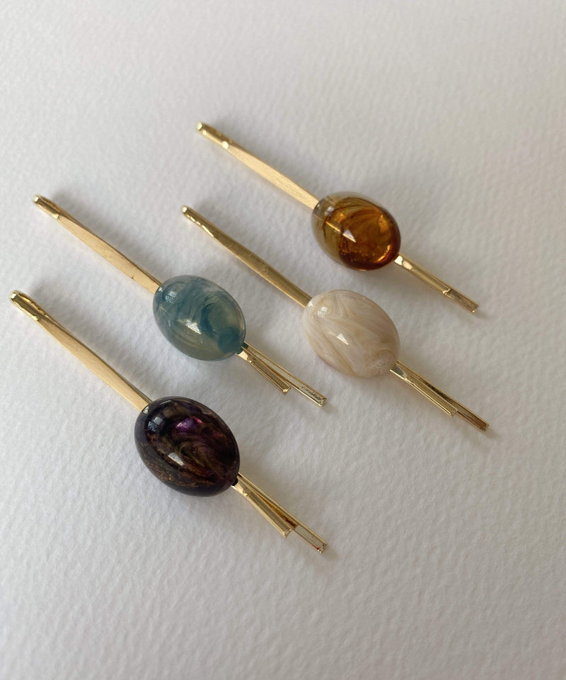 arnew Hair Accessories Naomi Gemstone Fine Pin