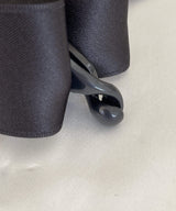 arnew Hair Accessories Tweed 3-Tier Ribbon Banana Pin