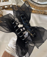 arnew hair claws Amor Big Ribbon Hair Claw