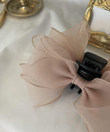arnew hair claws Amor Big Ribbon Hair Claw