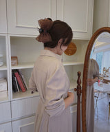 arnew hair claws Amor Fall Big Ribbon Hair Claw