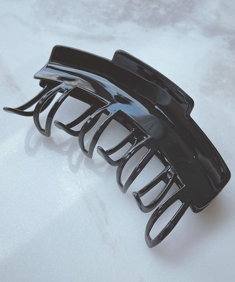 arnew hair claws Black Chic big France claw clip