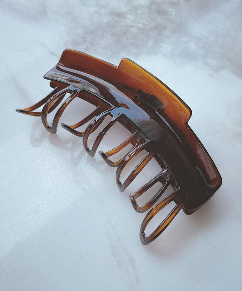 arnew hair claws Brown Chic big France claw clip