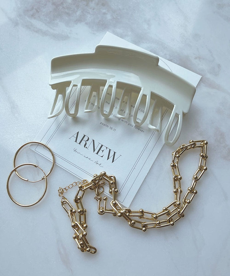 arnew hair claws Chic big France claw clip