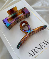 arnew Hair Claws & Clips Brown aurora hair claw