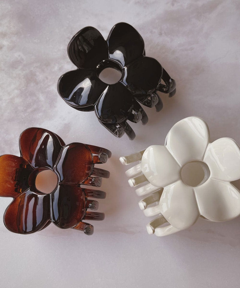 arnew hair claws flower france claw clip