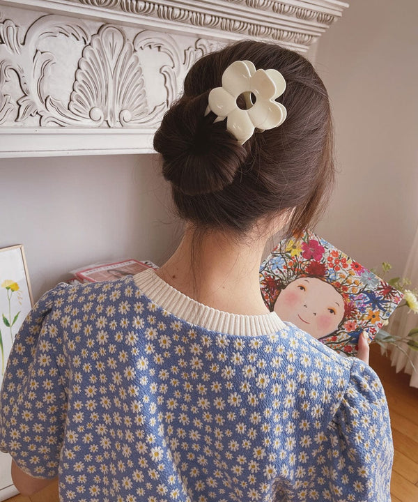 arnew hair claws flower france claw clip