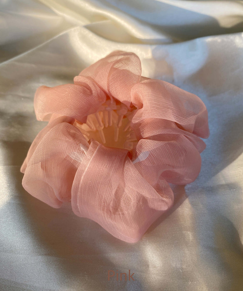 arnew hair claws pink Sorbet Scrunchie Hair Claw
