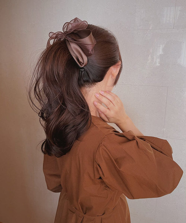 arnew hair claws Romantic Brown Banana Hairclip