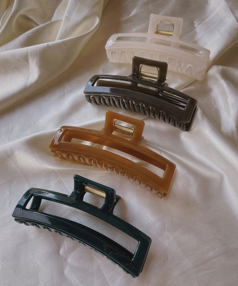 arnew hair claws Square Long Hairclawclip