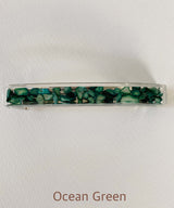 arnew hair clips Ocean Green Diaconia Nacreous Hairpin