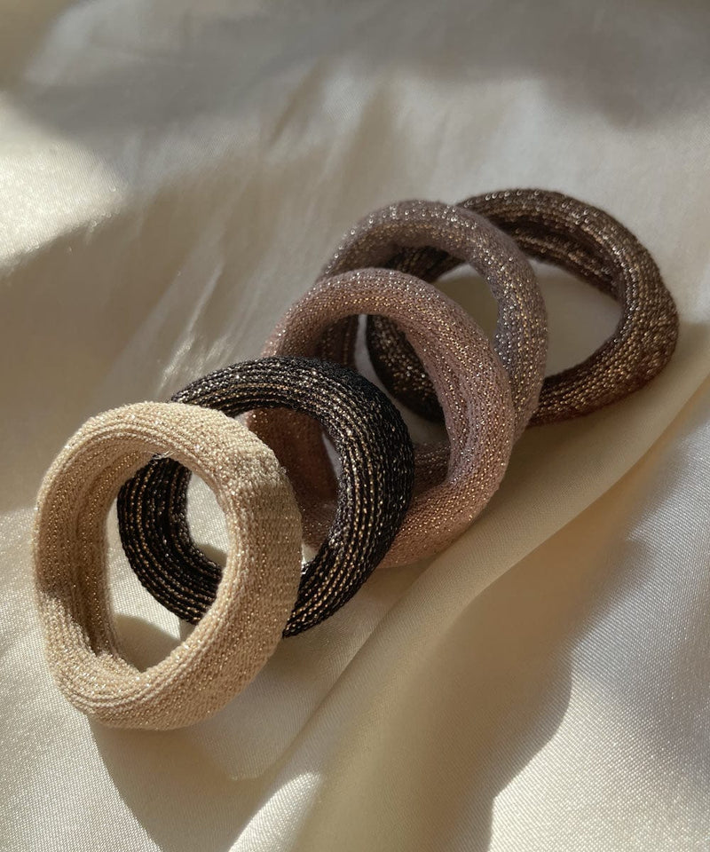arnew hair ties Mix Glitter Hari Tie