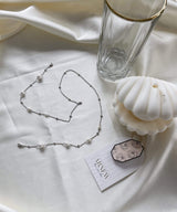 arnew Jewelry Ananias Pearl Necklace Mask Straps