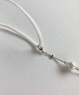 arnew Jewelry Ananias Pearl Necklace Mask Straps
