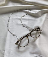 arnew Jewelry Ananias Pearl Necklace Mask Straps