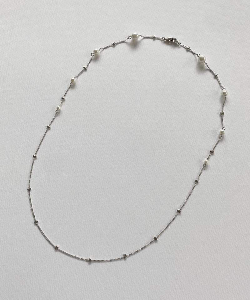 arnew Jewelry Ananias Pearl Necklace Mask Straps