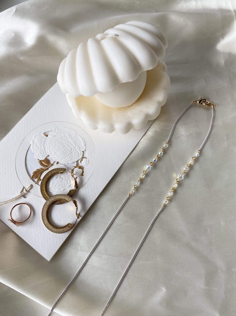 arnew Jewelry Gody Swarovski Mask Strap