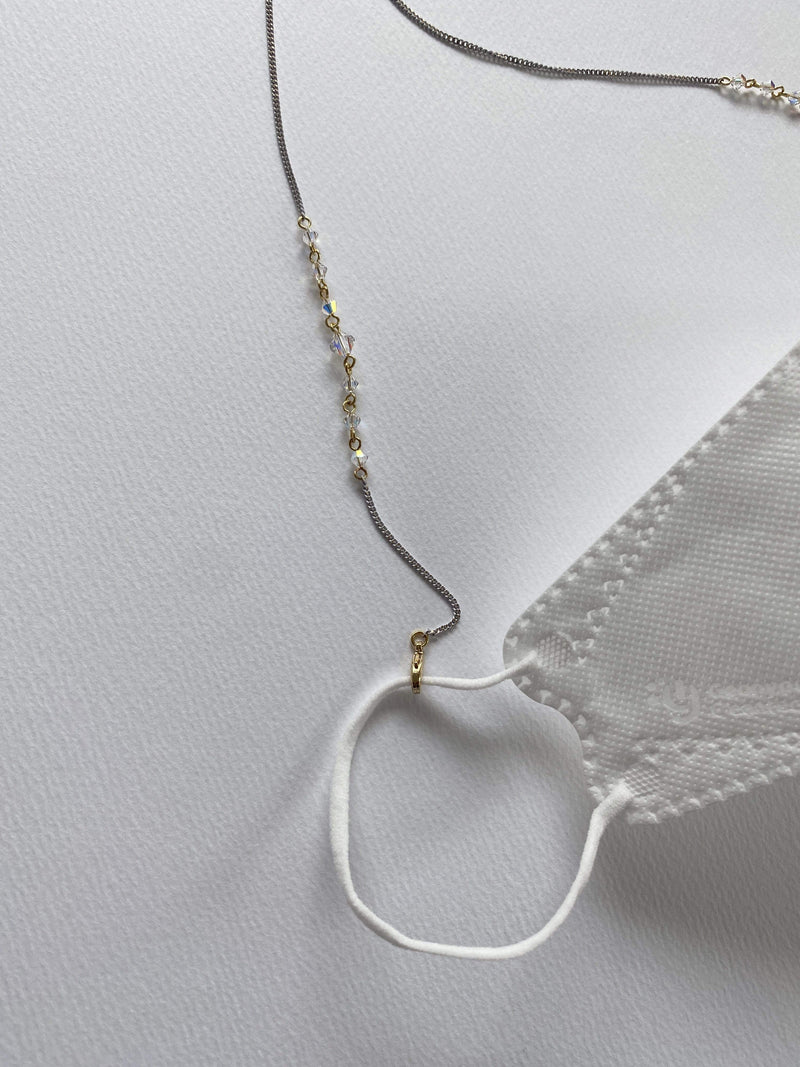 arnew Jewelry Gody Swarovski Mask Strap