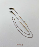 arnew Jewelry White Gody Swarovski Mask Strap